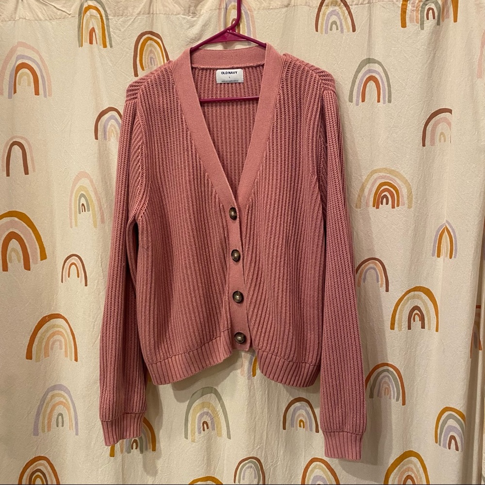 Old Navy Shaker Stitch Cardigan